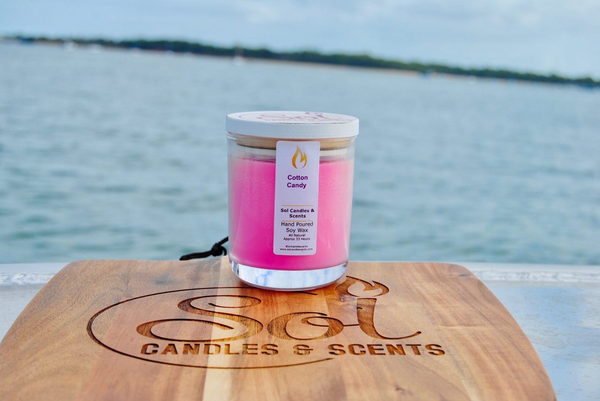 Cotton Candy Candles