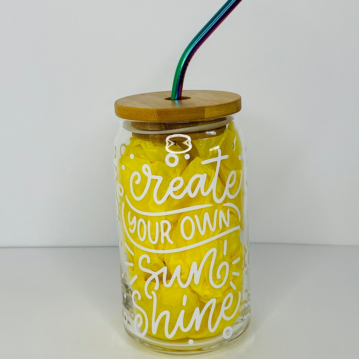 Create Your Own Sunshine Cute Glassware