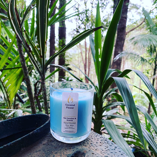 Coconut Flower Candle
