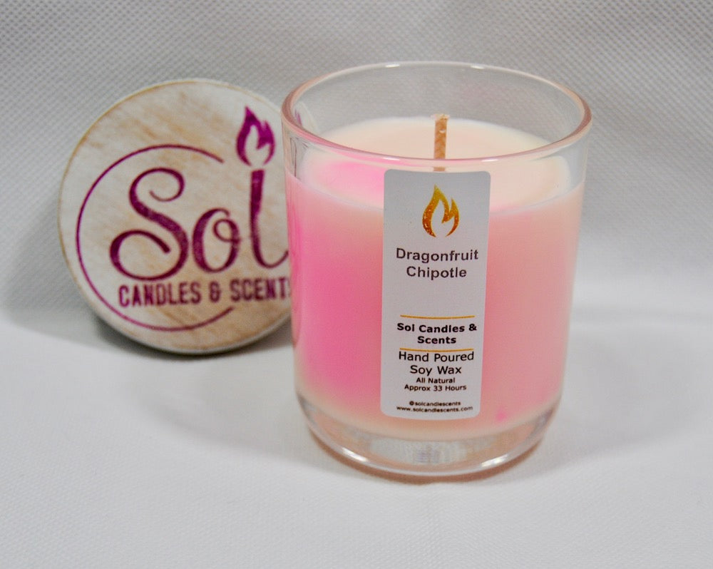 Dragonfruit &amp; Chipotle Candle