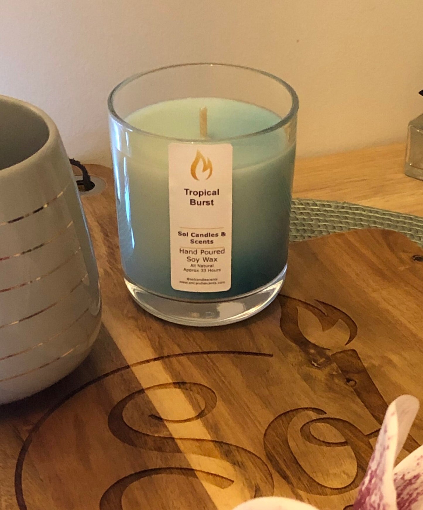 Tropical Burst Candle
