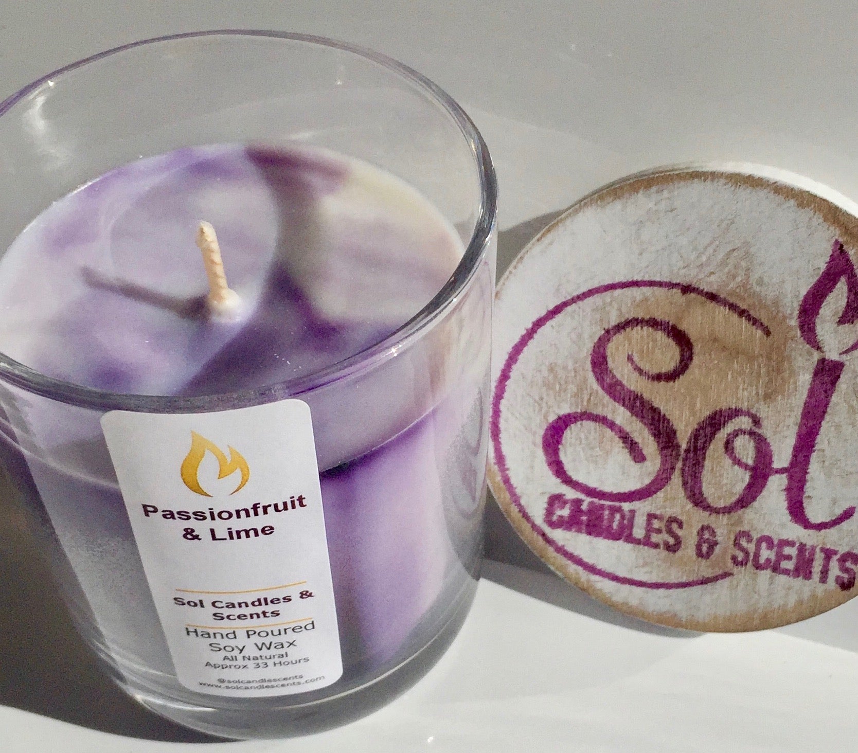 Passionfruit &amp; Lime Candle