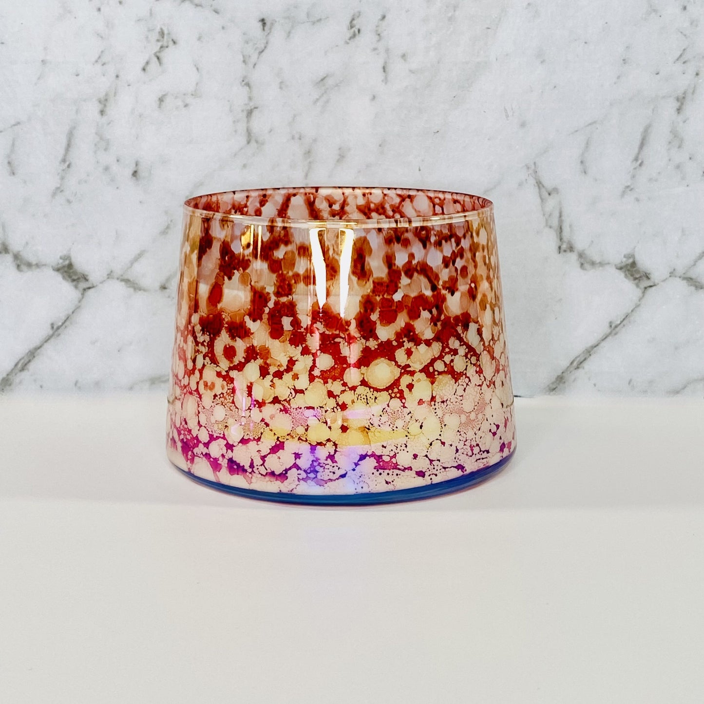 Lux Tapered Candle Red