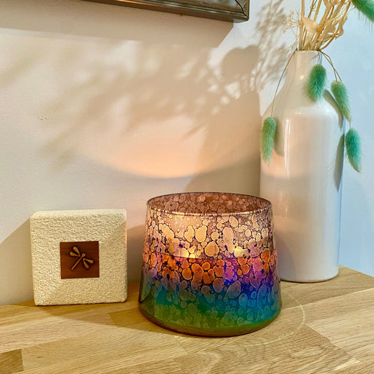Lux Candle Black Rainbow_Sol Candles & Scents