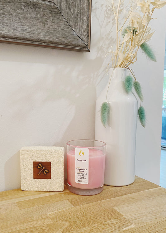 Rose Jam Candle_Sol Candles & Scents