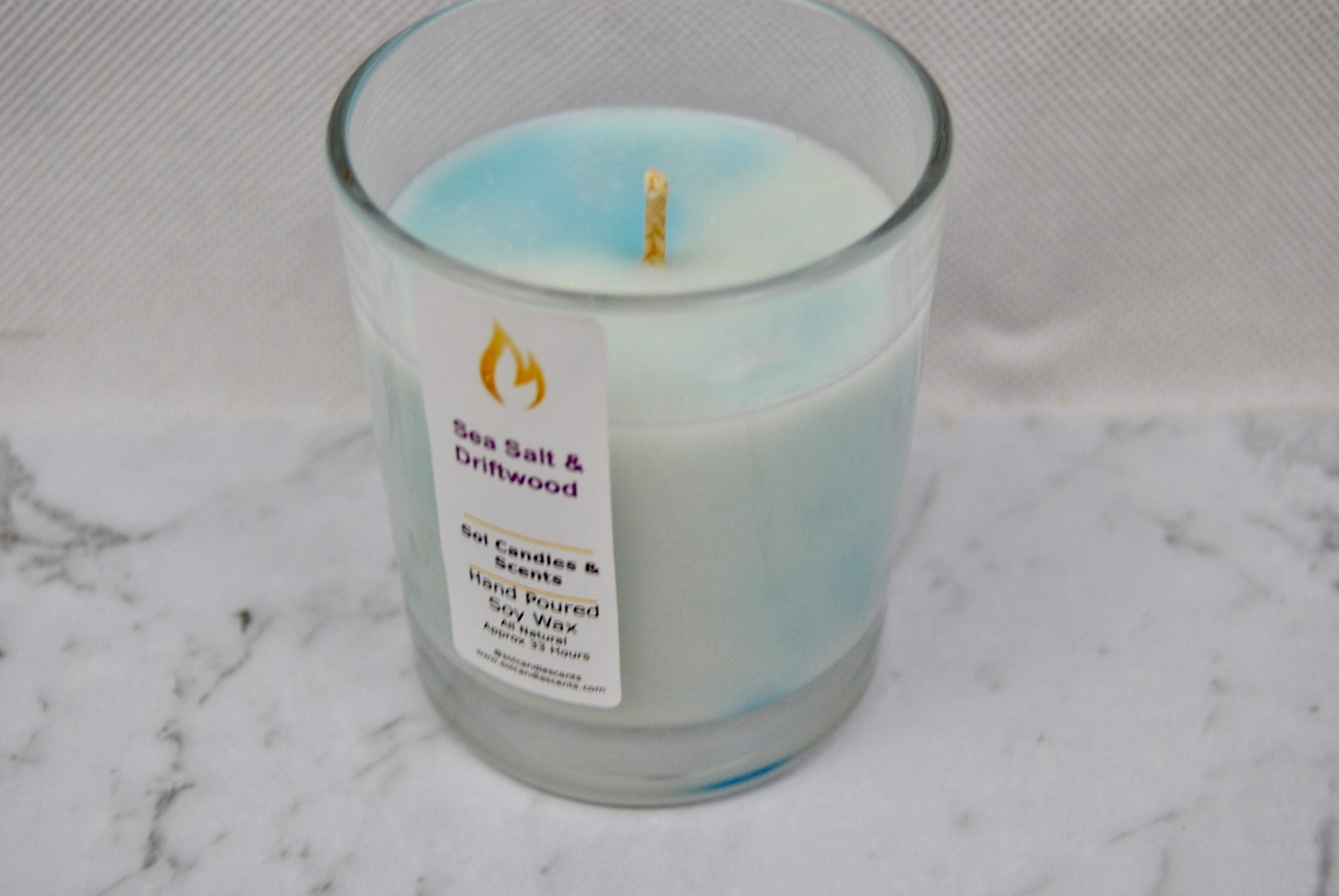Sea Salt &amp; Driftwood For Him/Her Candle