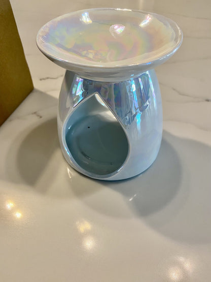 Rainbow Pearl Ceramic Wax Melt Burner Second