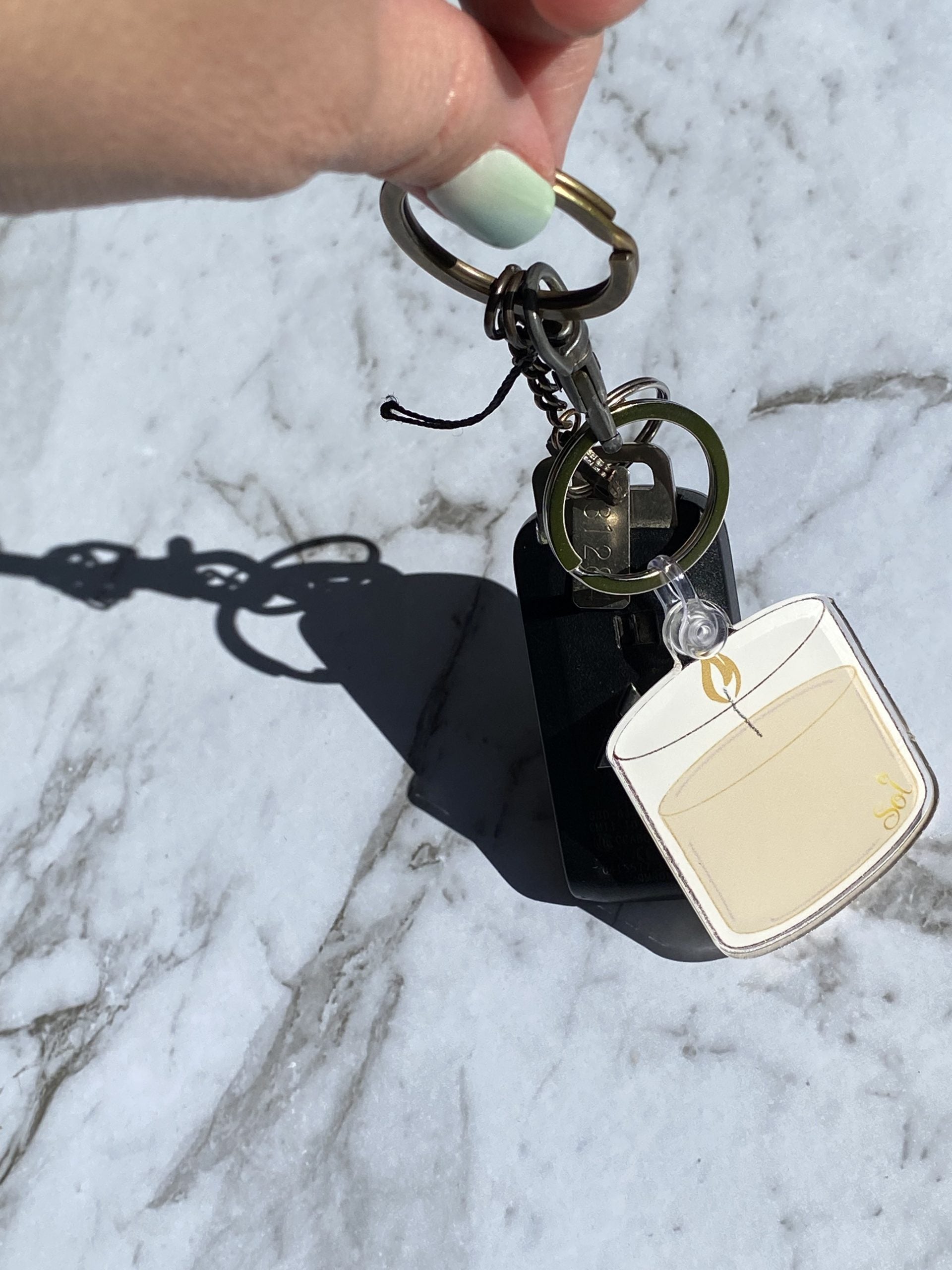 Sol Candle Key Ring_Sol Candles &amp; Scents