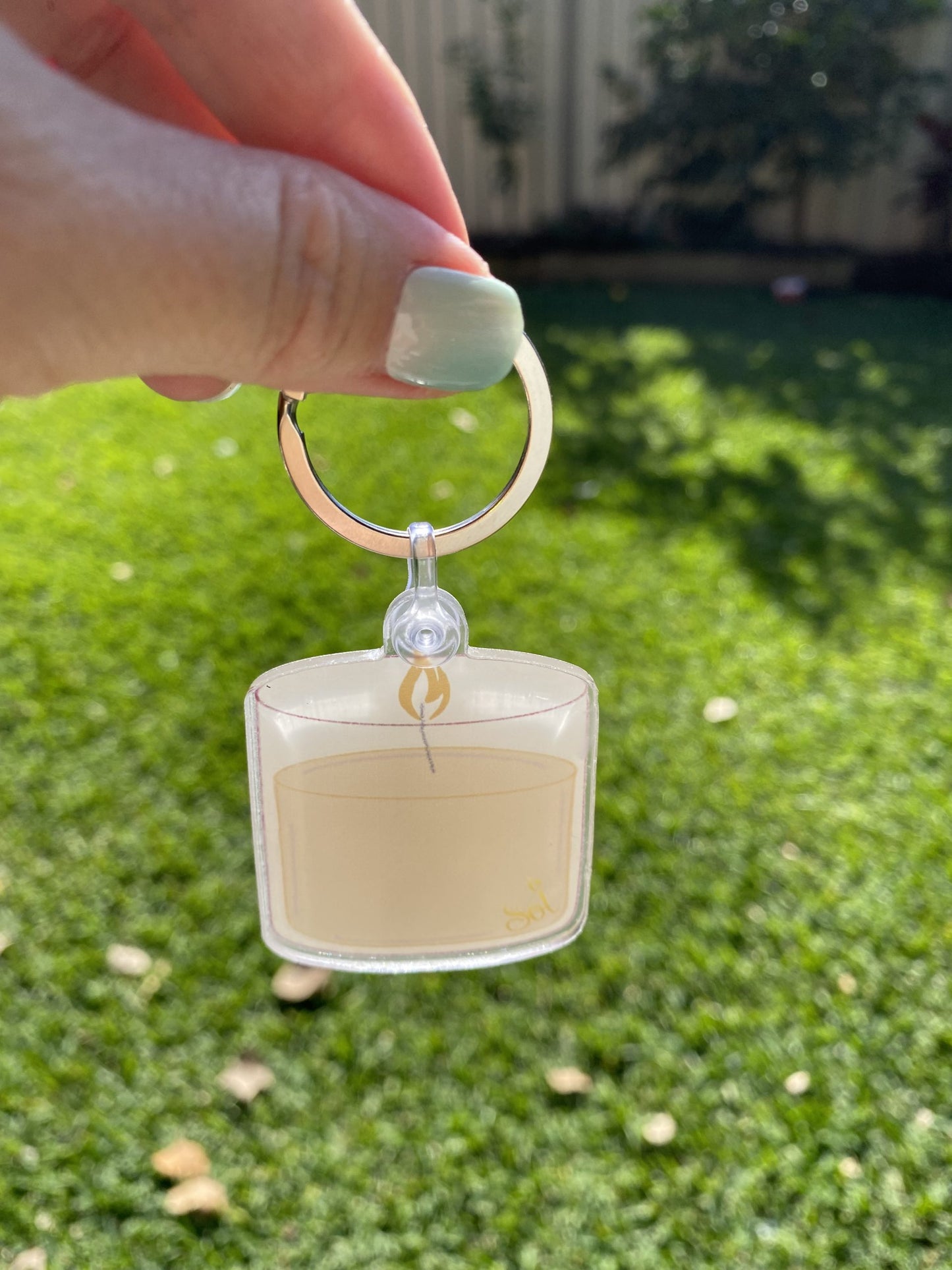 Candle Keyring