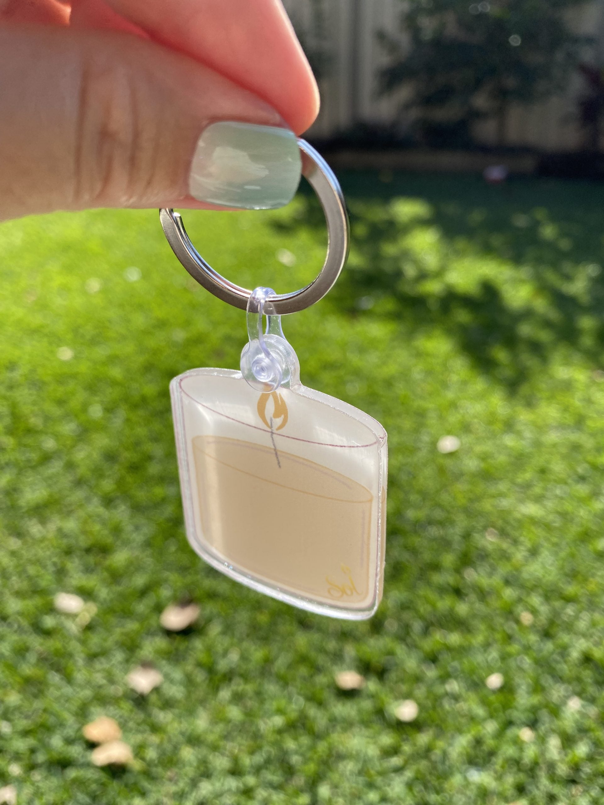 Candle Keyring