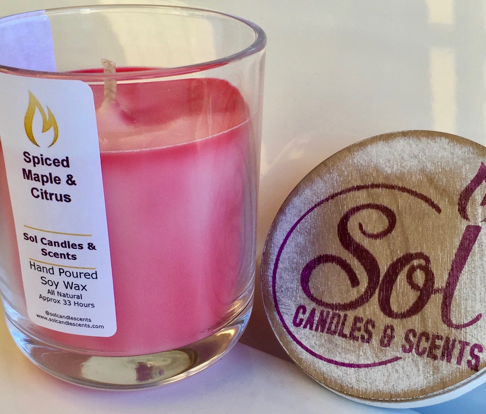 Spiced Maple &amp; Citrus Candle