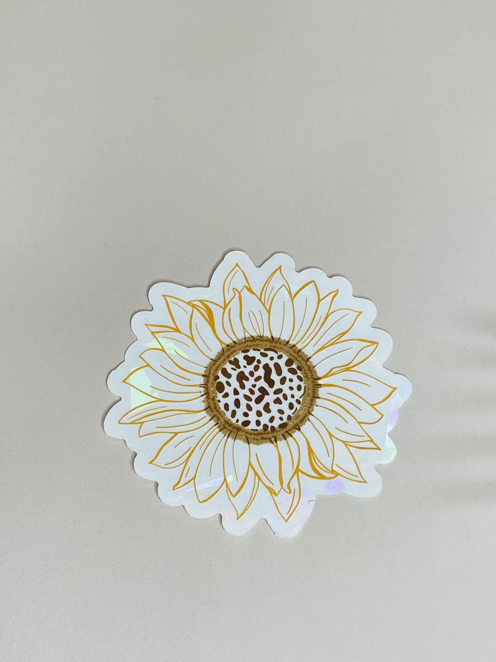 Sunflower Vinyl Suncatcher Decals