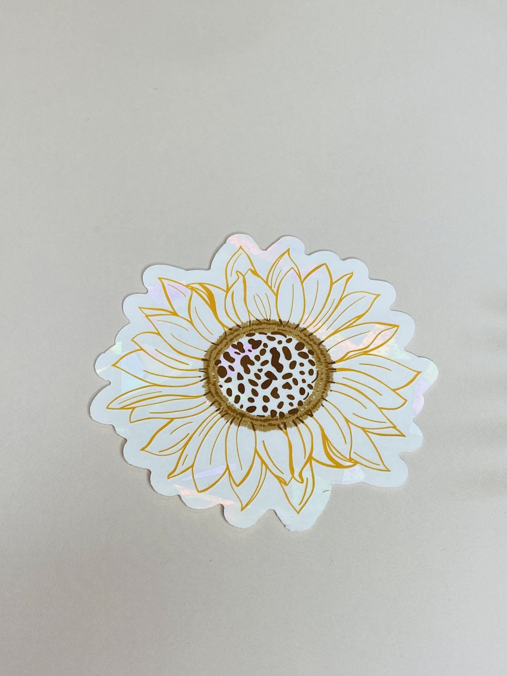 Sunflower Vinyl Suncatcher Decals